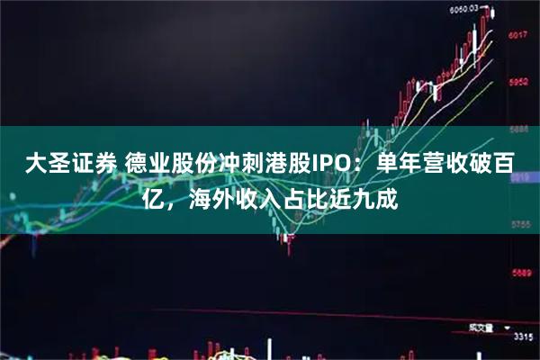 大圣证券 德业股份冲刺港股IPO：单年营收破百亿，海外收入占比近九成